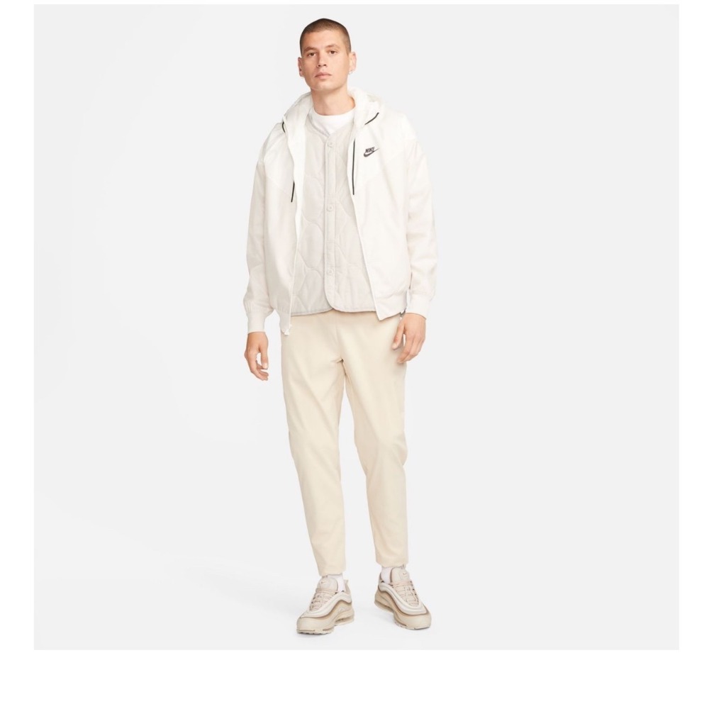 Nike Sportswear Tech Essentials Woven Pants Light Orewood Brown‎ Size M Mens